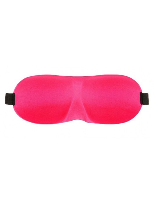 Розовая глухая маска на резинке - Sitabella - купить с доставкой в Находке