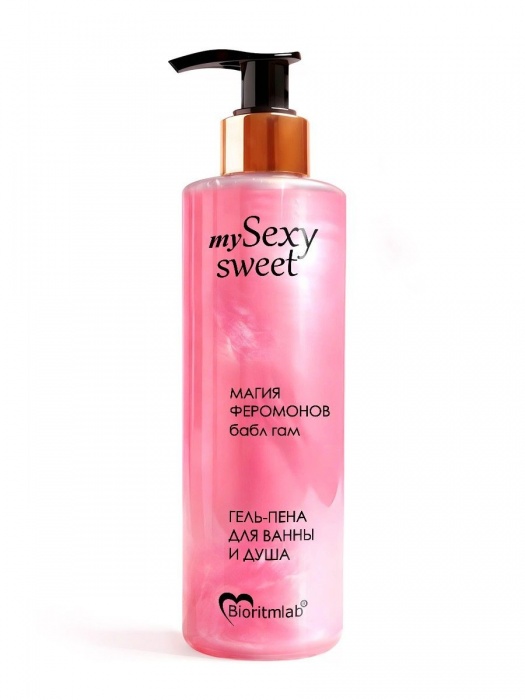 Гель-пена для ванны и душа Sexy Sweet с феромонами и ароматом бабл-гам - 200 мл. -  - Магазин феромонов в Находке