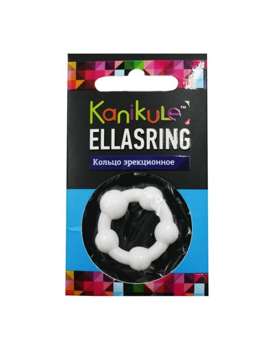 Цветное эрекционное кольцо с шариками Ellasring - Sitabella - в Находке купить с доставкой