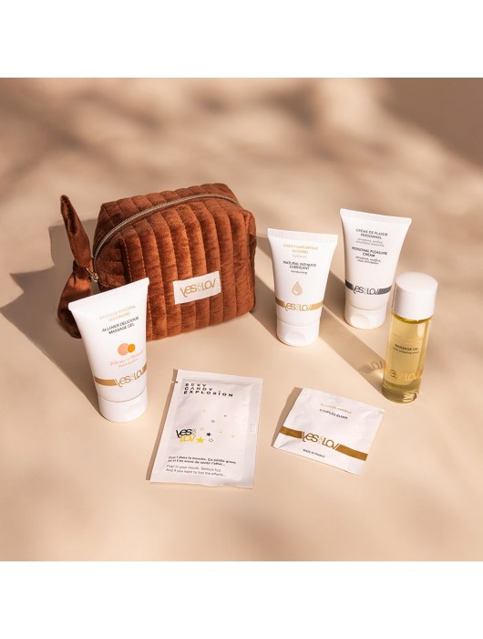 Набор YESforLOV La Trousse Enchantée в коричневой косметичке - YESforLOV - купить с доставкой в Находке