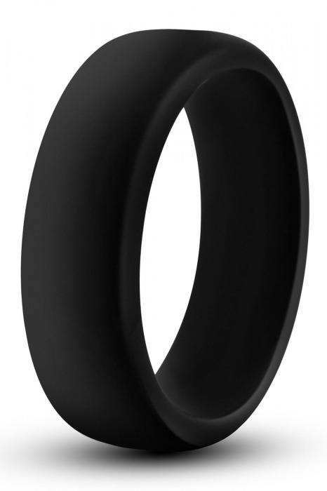 Черное эрекционное кольцо Silicone Go Pro Cock Ring - Blush Novelties - в Находке купить с доставкой