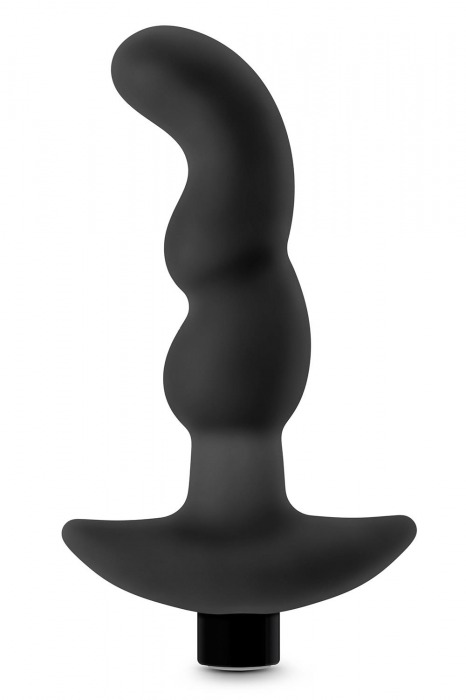 Черный вибромассажер простаты Prostate Massager 03 - 15,2 см. - Blush Novelties - в Находке купить с доставкой