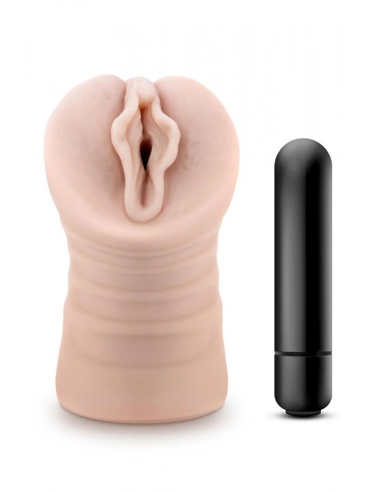 Телесный мастурбатор-вагина Destini - Blush Novelties - в Находке купить с доставкой