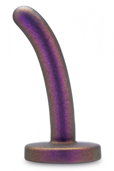 Фиолетовая насадка с гладкой поверхностью Surrender 4.75 Inch Beginner Pegging Dildo - 12 см. - Blush Novelties - купить с доставкой в Находке