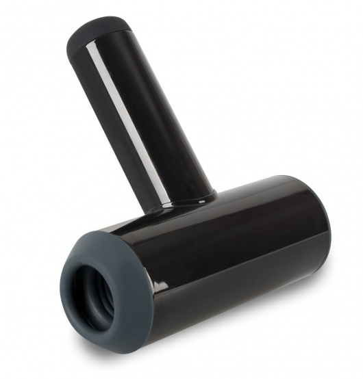 Черный мастурбатор с удобной ручкой Masturbator with 2 Functions - Orion - в Находке купить с доставкой