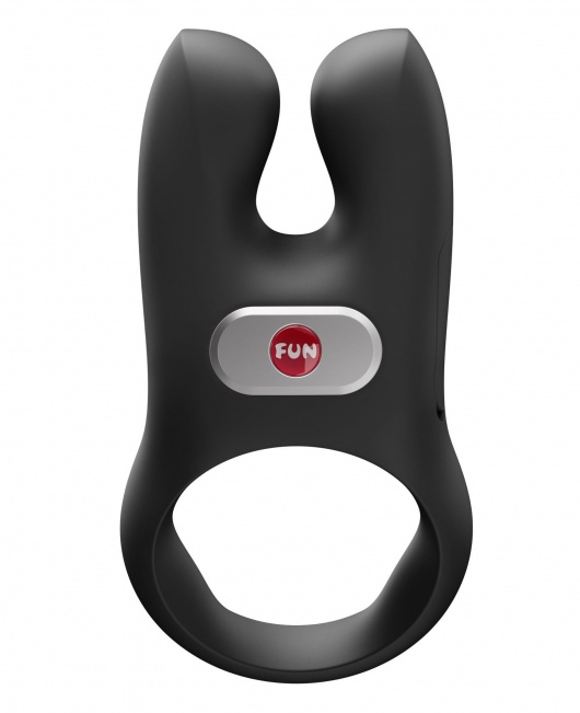 Черное эрекционное виброкольцо Nos - Fun Factory - в Находке купить с доставкой