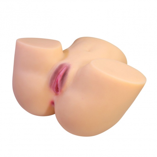 Телесный мастурбатор Liora с 2 любовными тоннелями - Baile - в Находке купить с доставкой