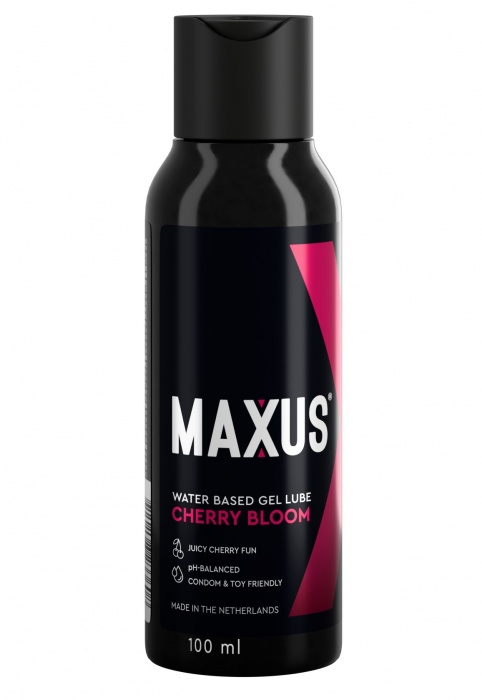 Лубрикант на водной основе MAXUS Cherry Bloom - 100 мл. - Maxus - купить с доставкой в Находке