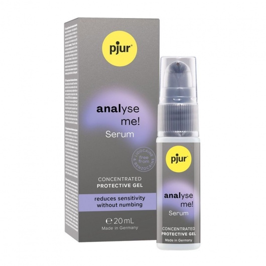 Расслабляющая анальная сыворотка pjur Analyse Me Serum - 20 мл. - Pjur - купить с доставкой в Находке
