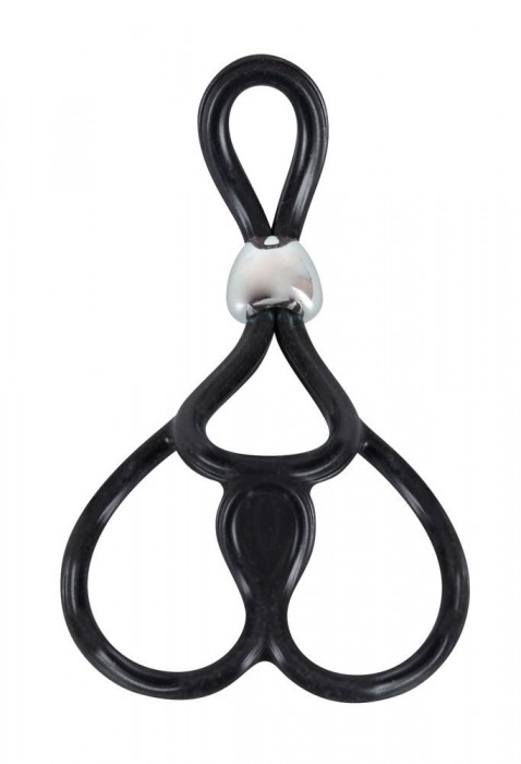 Лассо с подхватом мошонки Triple Ball-und Cockring - Orion - в Находке купить с доставкой