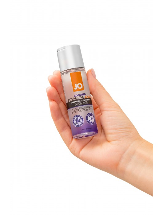 Анальный охлаждающий лубрикант на силиконовой основе JO PREMIUM ANAL COOLING - 60 мл. - System JO - купить с доставкой в Находке