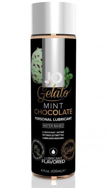 Лубрикант с ароматом мятного шоколада JO GELATO MINT CHOCOLATE - 120 мл. - System JO - купить с доставкой в Находке