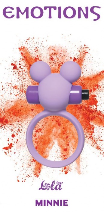 Сиреневое эрекционное виброколечко Emotions Minnie - Lola Games - в Находке купить с доставкой