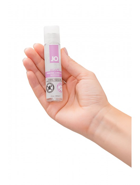 Лубрикант на водной основе для женщин JO AGAPE ORIGINAL - 30 мл. - System JO - купить с доставкой в Находке