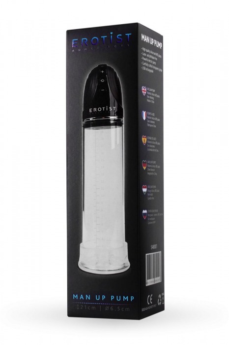 Автоматическая вакуумная помпа Man up pump - Erotist Adult Toys - в Находке купить с доставкой