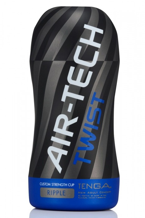 Мастурбатор с регулируемой плотностью обхвата Custom Strength CUP Twist Ripple - Tenga - в Находке купить с доставкой