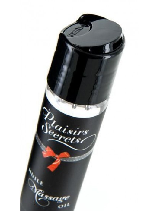 Массажное масло с ароматом кокоса Huile de Massage Gourmande Coco - 59 мл. - Plaisir Secret - купить с доставкой в Находке