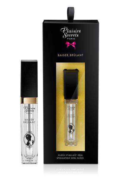 Стимулирующий блеск для губ Baiser Brulant Gloss Plaisirs Secrets - 7 мл. - Plaisir Secret - купить с доставкой в Находке
