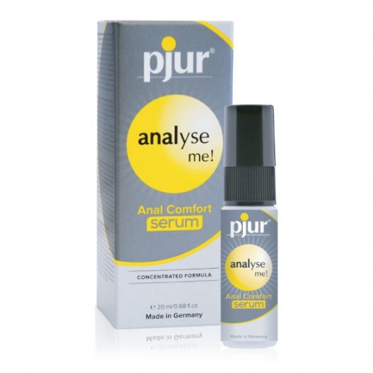 Анальный спрей pjur ANALYSE ME Serum - 20 мл. - Pjur - купить с доставкой в Находке