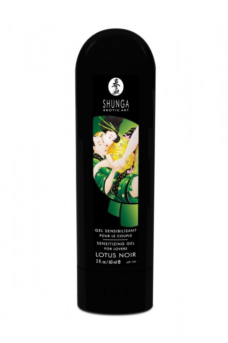 Интимный гель для пар, усиливающий наслаждение, Lotus Noir - 60 мл. - Shunga - купить с доставкой в Находке