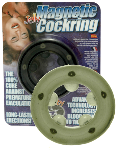 Эрекционное кольцо с магнитиками - Seven Creations - в Находке купить с доставкой