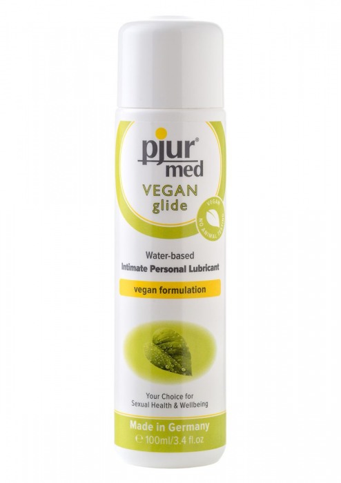 Натуральный лубрикант pjur MED Vegan Gilde - 100 мл. - Pjur - купить с доставкой в Находке