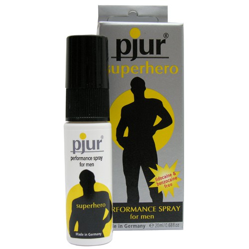 Пролонгирующий мужской спрей pjur SUPERHERO spray - 20 мл. - Pjur - купить с доставкой в Находке