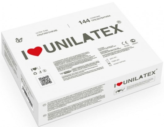 Ультратонкие презервативы Unilatex Ultra Thin - 144 шт. - Unilatex - купить с доставкой в Находке