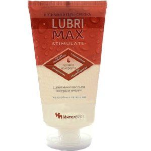 Возбуждающий интимный гель-смазка на водной основе Lubrimax Stimulate - 150 мл. - ИнтелБИО - купить с доставкой в Находке