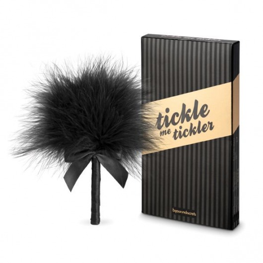 Пуховка для эротических игр Tickle Me Tickler - Bijoux Indiscrets - купить с доставкой в Находке