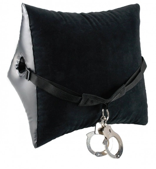 Надувной набор для фиксации Deluxe Position Master with Cuffs - Pipedream - купить с доставкой в Находке