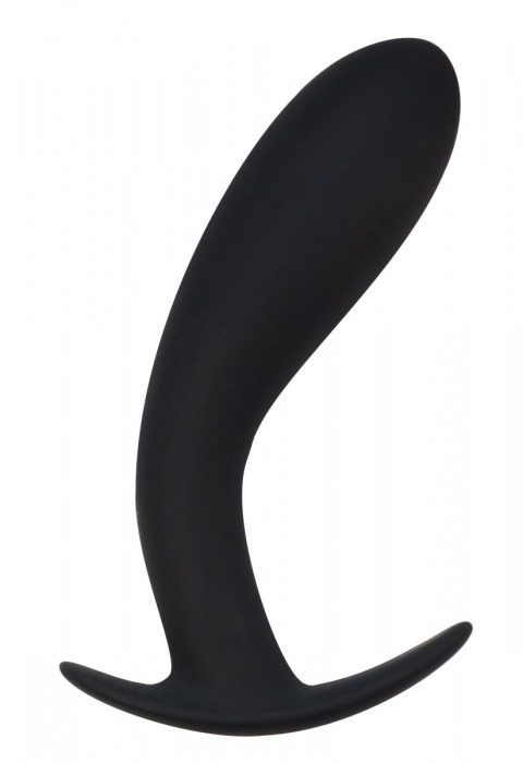 Чёрная анальная пробка Strong Force Anal Plug - 13,5 см. - Lola Games