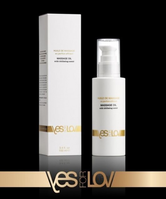 Массажное масло TITILLATING MASSAGE OIL - 100 мл. - YESforLOV - купить с доставкой в Находке