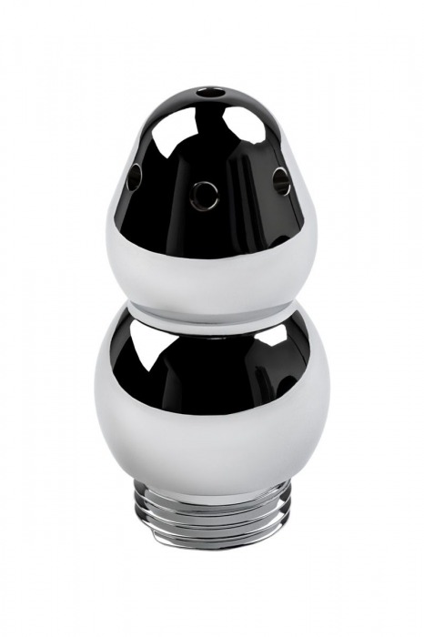 Металлический анальный душ с тремя насадками - ToyFa - купить с доставкой в Находке