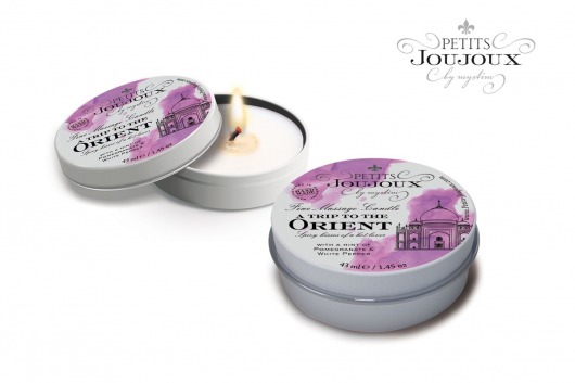 Массажная свеча Petits Joujoux Orient с ароматом граната и белого перца - 33 гр. - MyStim - купить с доставкой в Находке