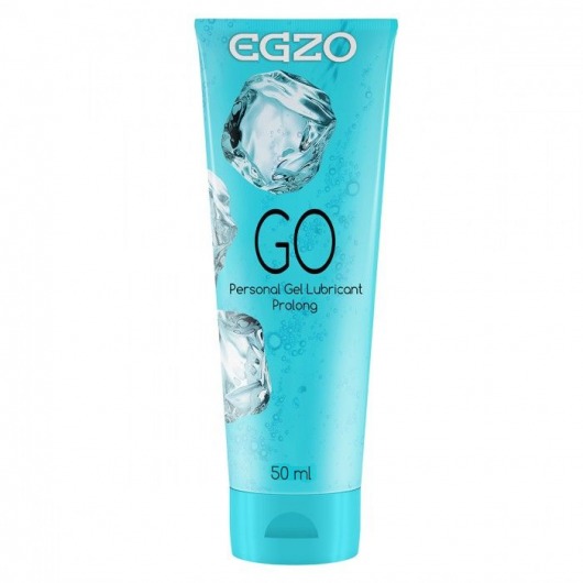 Пролонгирующий лубрикант на водной основе Egzo Go - 50 мл. - EGZO - купить с доставкой в Находке