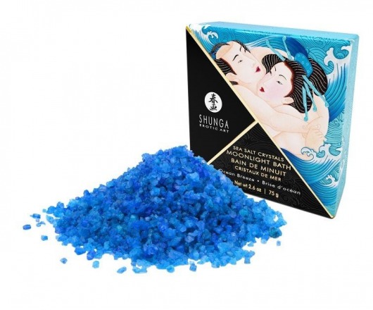 Соль для ванны Bath Salts Ocean Breeze с ароматом морской свежести - 75 гр. -  - Магазин феромонов в Находке