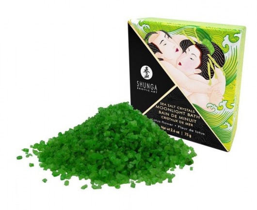 Соль для ванны Bath Salts Lotus Flower с ароматом цветков лотоса - 75 гр. -  - Магазин феромонов в Находке
