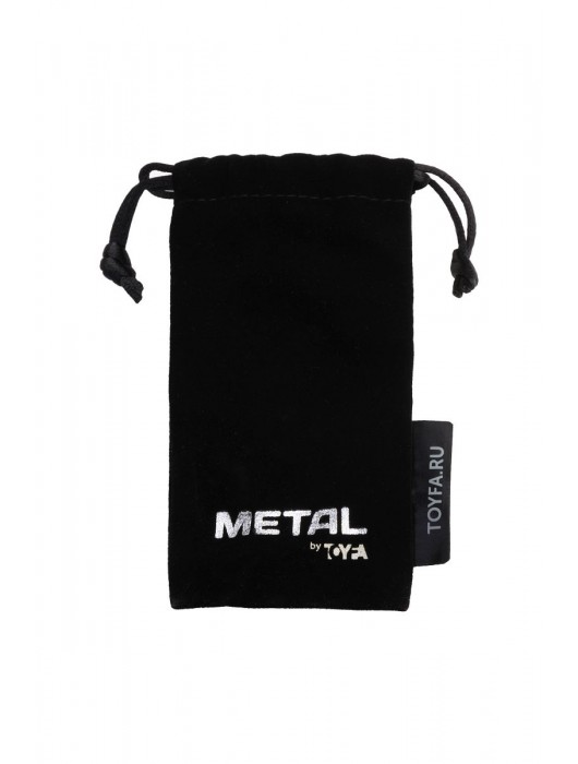 Серебристая анальная пробка с прозрачным кристаллом-сердцем - 8 см. - ToyFa - купить с доставкой в Находке