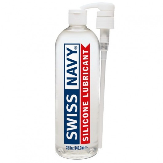 Лубрикант на силиконовой основе Swiss Navy Silicone Based Lube - 946,3 мл. - Swiss navy - купить с доставкой в Находке