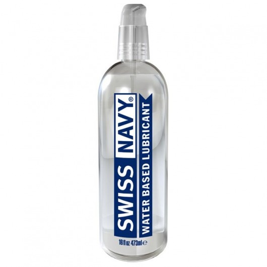 Лубрикант Swiss Navy Water Based Lube на водной основе - 473 мл. - Swiss navy - купить с доставкой в Находке