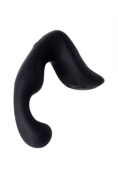 Чёрный изогнутый вибростимулятор простаты Erotist - Erotist Adult Toys - в Находке купить с доставкой