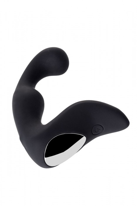 Чёрный изогнутый вибростимулятор простаты Erotist - Erotist Adult Toys - в Находке купить с доставкой