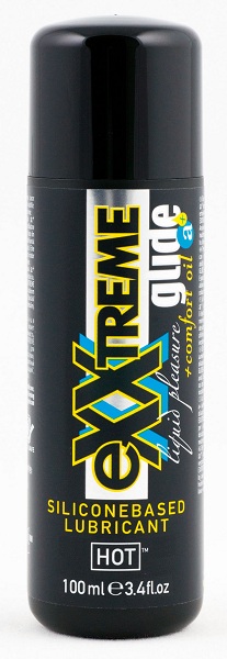 Анальная смазка на силиконовой основе Exxtreme Glide - 100 мл. - HOT - купить с доставкой в Находке