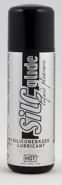 Интимная смазка на силиконовой основе SILK Glide - 100 мл. - HOT - купить с доставкой в Находке