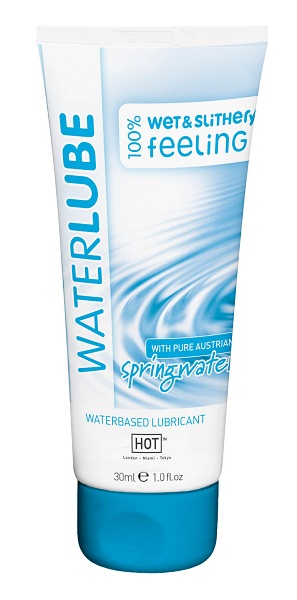 Гель-смазка на основе чистой родниковой воды WaterLube - 30 мл. - HOT - купить с доставкой в Находке