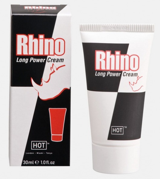 Крем-пролонгатор для мужчин Rhino - 30 мл. - HOT - купить с доставкой в Находке
