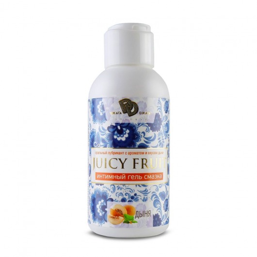 Интимный гель на водной основе JUICY FRUIT с ароматом дыни - 100 мл. - БиоМед - купить с доставкой в Находке