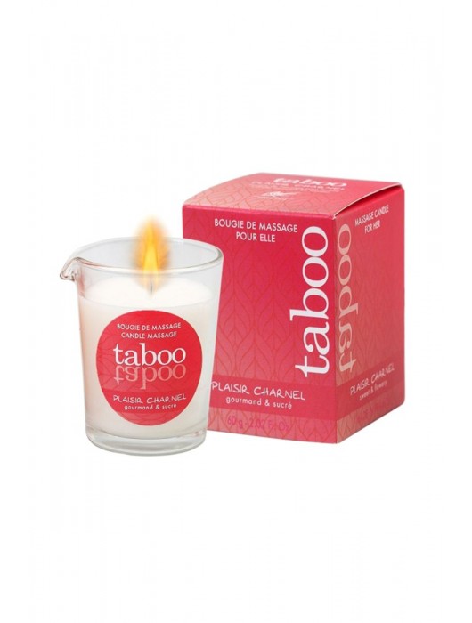 Массажное аромамасло с афродизиаками для женщин RUF Taboo Plaisir charnel - 60 гр. - RUF - купить с доставкой в Находке