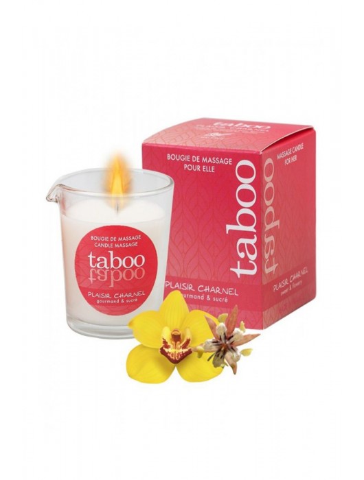 Массажное аромамасло с афродизиаками для женщин RUF Taboo Plaisir charnel - 60 гр. - RUF - купить с доставкой в Находке